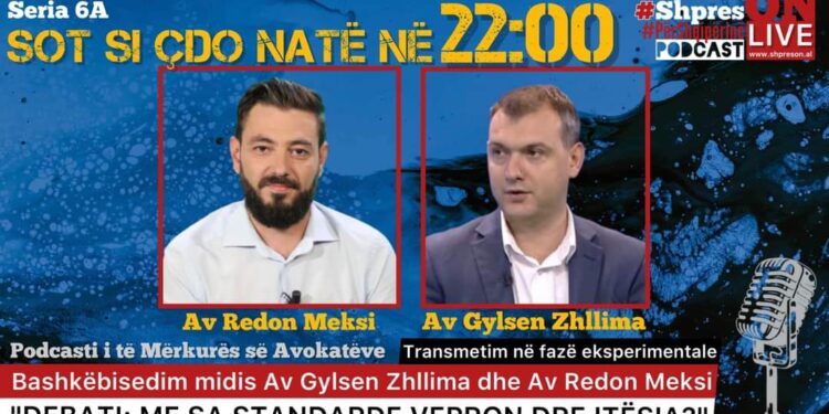 Podcasti Shpres On, data 26 tetor. Të ftuar Redon Meksi dhe Gylsen Zhllima