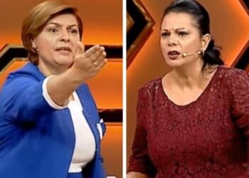 “S’pyes as për nënën që më ka bërë kokën, të djeg si miun, ndyrësirë”/ Kunatat përleshen në studio për një…!