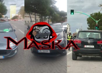 FOTO/ Policia me dorë të hekurt, gjoba edhe makinave të zyrtarëve