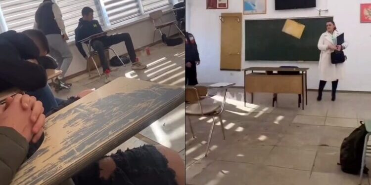 “Futja, shpejt”/ Ndodh sërish, nxënësi godet me pjesë karrigeje mësuesen