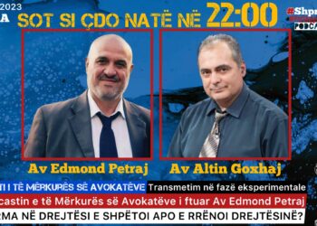 Podcasti Shpreson Për Shqipërinë, 1 nëntor, i ftuar avokat Edmond Petraj