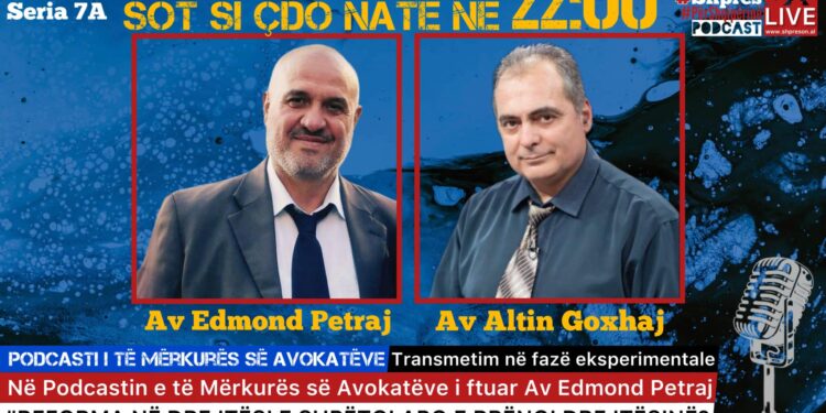 Podcasti Shpreson Për Shqipërinë, 1 nëntor, i ftuar avokat Edmond Petraj