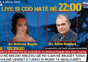 Podcasti Shpreson Për Shqipërinë, 8 nëntor, e ftuar Av Brikena Bogdo