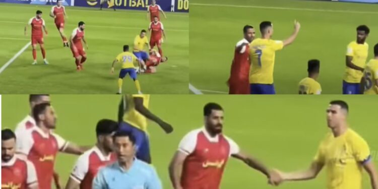 VIDEO/ Arbitri i dha penallti të pa qenë, Ronaldo nuk e pranon