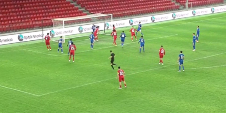 VIDEO/ Shënon Partizani, Bintsuka në vendin dhe kohën e duhur