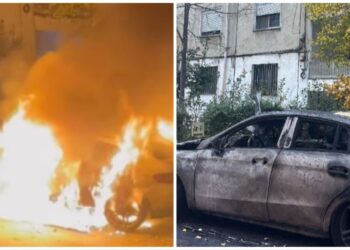 “Do t’i q** motra, kushdo që e ka bërë”, reagon Kozaku pas djegies së makinës/FOTO
