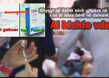 Tiranë/ Fëmija 9 muajsh rrezikon jetën, farmacistja i jep hollues gjaku në vend të antibiotikut! Infermierja ia injekton