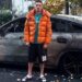 FOTO/ Iu premtua 1500 euro, ky është një prej personave të përfshirë në djegien e makinës së Kozakut