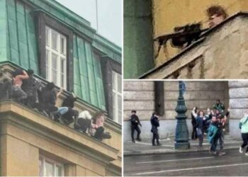 “Jam këtu, më qëllo mua”/ Filmoi momentet dramatike dhe sinjalizoi policinë për autorin që qëllonte drejt rrugës, heroi i masakrës në Pragë
