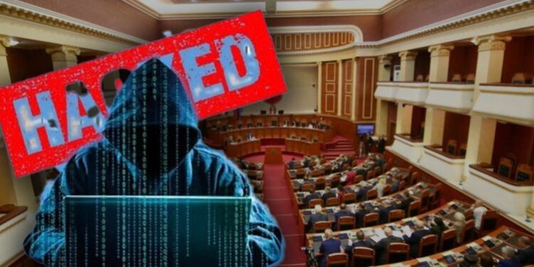 Çfarë po ndodh? Hakerat sulmojnë edhe faqen e Kuvendit të Shqipërisë: Deputetët e korruptuar do të shkatërrohen së shpejti