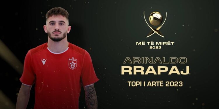 “Topi i Artë”, Rrapaj më i votuari nga trajnerët dhe kapitenët