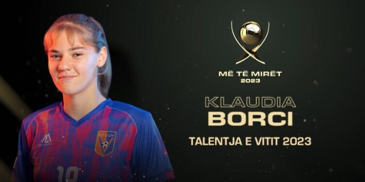 Më të mirët 2023/ Klaudia Borçi zgjidhet talentja e vitit