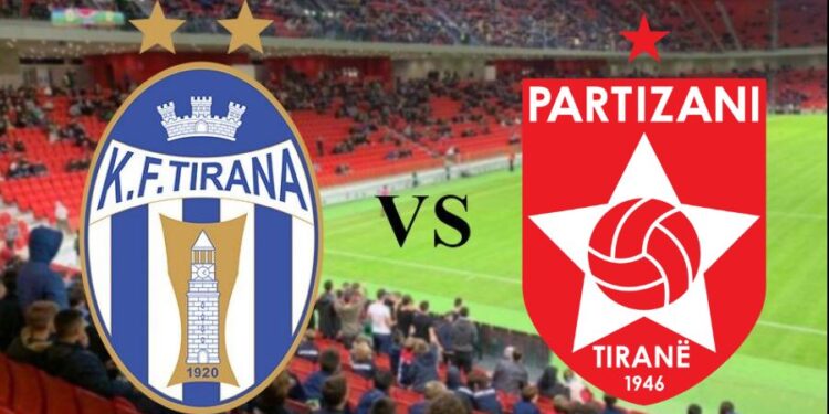 LIVE TIRANA-PARTIZANI/ Shpërthen festa bardheblu, Hasani gjen golin e avantazhit