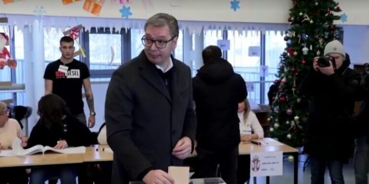Vuçiç mbetet në krye të Serbisë, Brnabiç shpall fitoren e partisë SNS
