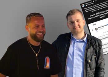 FOTO/ Ish-banori i Big Brother publikon sms-të, si Naim Murseli tallte Luizin për Kiarën, vetë e vrau