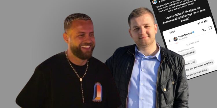 FOTO/ Ish-banori i Big Brother publikon sms-të, si Naim Murseli tallte Luizin për Kiarën, vetë e vrau