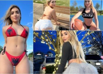Një “Santa” seksi për festa, çudit shqiptarja