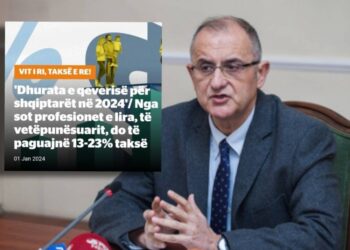 Vasili: Lojtarët e bixhozit zero tatim, profesionet e lira 23%, kjo është fytyra e qeverisë së Ramës!