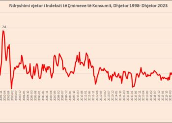 Çmimet mbeten të larta, inflacioni mesatar ishte 4.8% në 2023, kryesojnë ushqimet