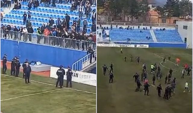 Tensioni në Kukësi-Erzeni, tifozët në fushë, çfarë ndodhi? 