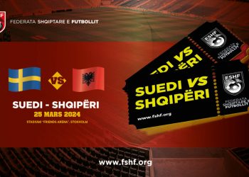 Biletat e miqësores Suedi-Shqipëri, ja data kur biletat do të dalin në shitje