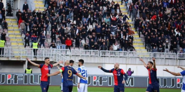 Festë në Shkodër, Vllaznia dominon Tiranën dhe afrohet me kreun