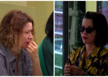 Egla u përlot pasi i përmendi fëmijët/ Roza: Më në fund u prek