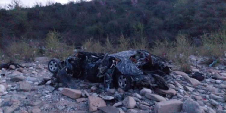 FOTO/ Aksidenti me 8 të vdekur në Këlcyrë, makina e shtypur totalisht