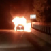 Përfshihet nga flakët një automjet në aksin Fushë Milot-Thumanë