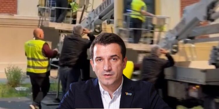 Erion Veliaj në panik/ “Blindon” zyrat e Bashkisë së Tiranës (VIDEO)