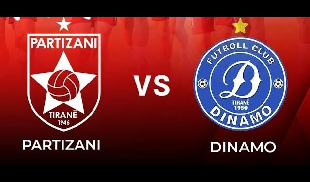 Publikohen formacionet e derbit, ja si rreshtohen Partizani dhe Dinamo