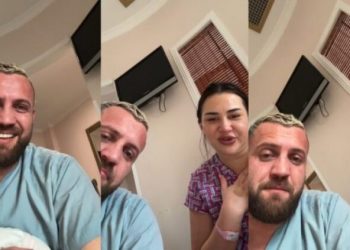 Luizi dhe Kiara flasin për lindjen e vajzës, këngëtari befason me dëshirën e tij