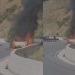 Merr flakë në ecje e sipër makina në Vlorë, shpëtojnë shoferi dhe pasagjeri