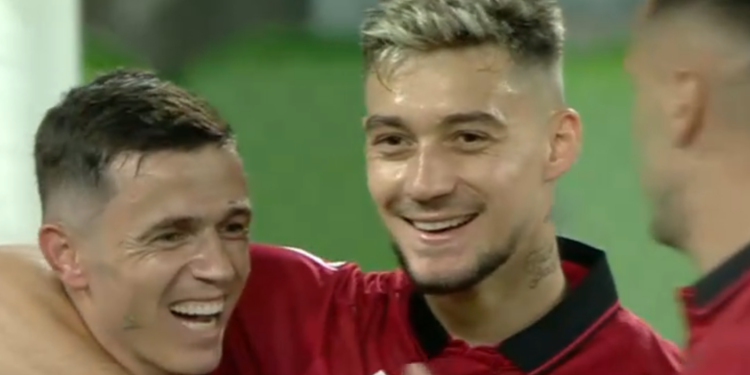 Super aksion, Muçi shënon golin e tretë për Shqipërinë