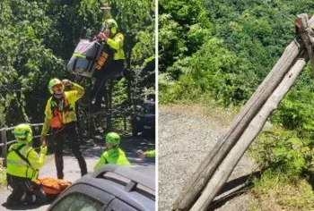 Tmerr në teleferikun në Itali ku gruaja tërhiqet dhe bie për vdekje, e kapur nga kavot