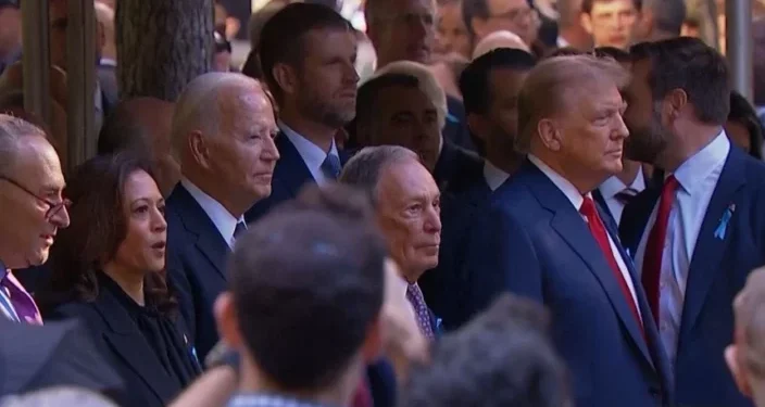 Trump krah Biden e Harris në përkujtimin e viktimave të 11 Shtatorit