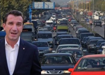 VIDEO-FOTO/ Tirana e bllokuar nga trafiku, ‘zgjidhja’ e Veliajt nuk funksionoi