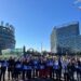 Deputetët e PD-së protestë para PE: Lironi Salianjin
