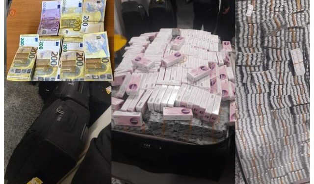 Arrestohen 5 kosovarët në Rinas, policia i sekuestron 300 mijë euro