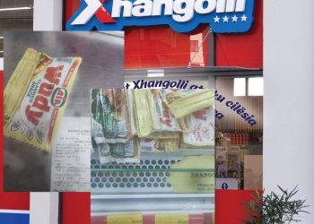 FOTO/ Market Xhangolli mashtron qytetarët, ndryshon çmimin e produkteve në raft me çmimin e faturës