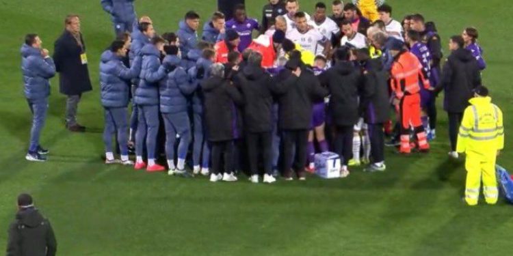 Fiorentina-Inter, ndërpritet loja në minutën e 18-të! Edoardo Boves bie në fushë pa ndjenja
