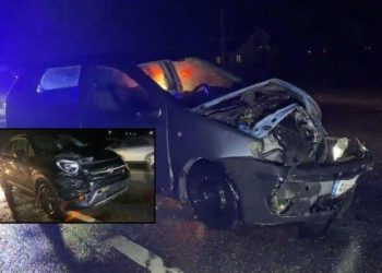 Përplasen dy makina në Lezhë-Laç, një e plagosur