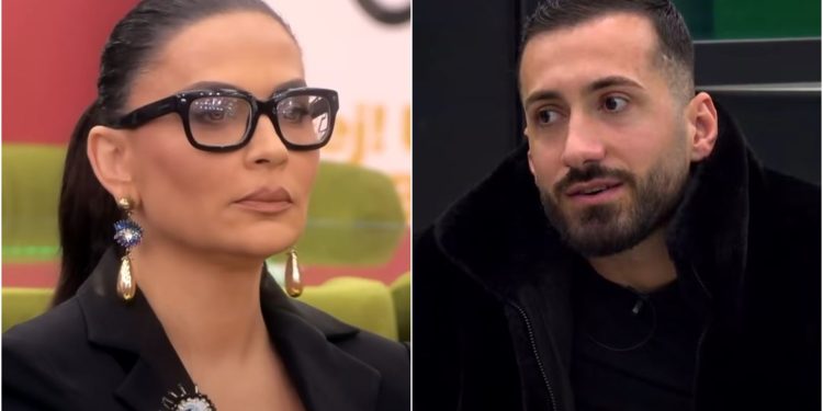  “Je një pëllëmbë, unë jam dy metra”,  Rozana Radi përplaset fort me këngëtarin