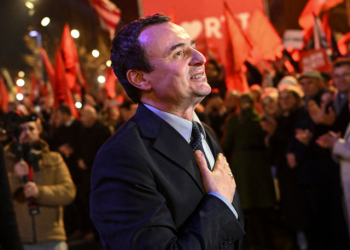 Albin Kurti shpall fitoren në zgjedhjet e Kosovës: Koalicion qeverisës me…