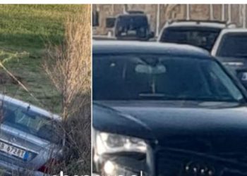 Përplasen dy makina në Lezhë-Shkodër, një e plagosur