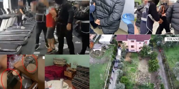 Operacioni antidrogë në Tiranë/ Ja kush janë 34 personat e përfshirë, mes tyre 27 të arrestuar