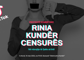 “Rinia Kundër censurës”, del slogani i protestës së opozitës