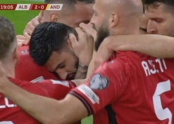 Shqipëria dyfishon avantazhin ndaj Andorrës, Rey Manaj shënon sërish