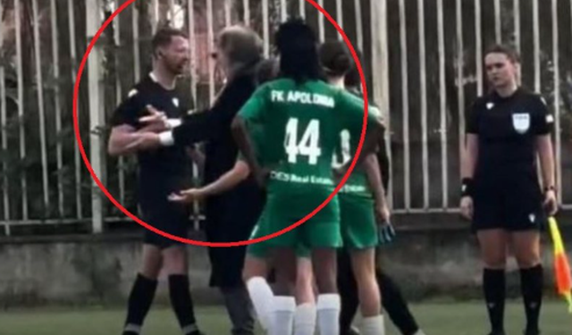 Shtyu arbitrin gjatë ndeshjes Apolonia-Gramshi, procedohet Koço Kokëdhima