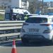 VIDEO/ Ambulanca përmbyset në mes të rrugës në Durrës